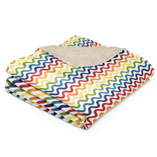 Sherpa Blankets by Ellen Jean Blanket Throw Blanket