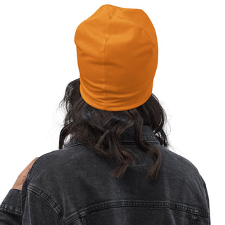 Beanie Hat by Ellen Jean Orange Warm Durable Lightweight Beanie Hat