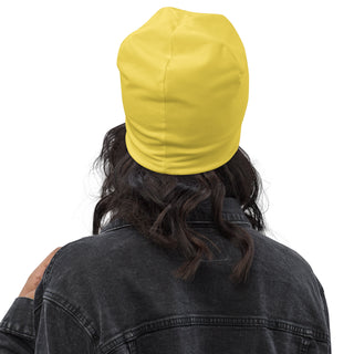 Beanie Hat by Ellen Jean Yellow Warm Durable Lightweight Beanie Hat