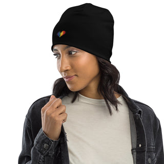 Beanie Hat by Ellen Jean Black Warm Durable Lightweight Beanie Hat