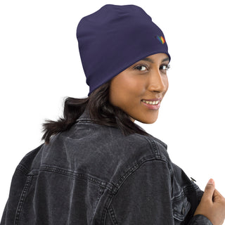 Beanie Hat by Ellen Jean Purple Warm Durable Lightweight Beanie Hat