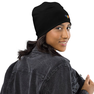 Beanie Hat by Ellen Jean Black Warm Durable Lightweight Beanie Hat