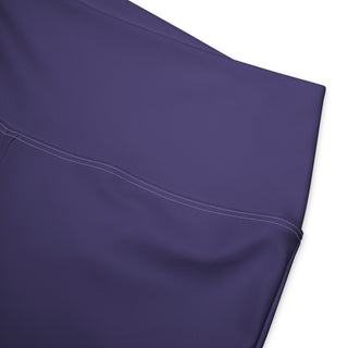 Leggings Butt-Lifting High Waist Eco Friendly Purple Flare Pants