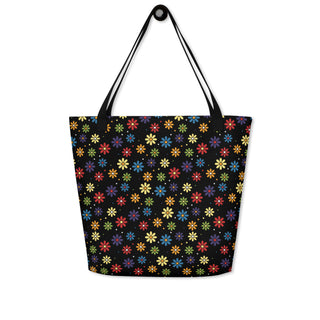 Large Floral Tote Bag 16"x20"