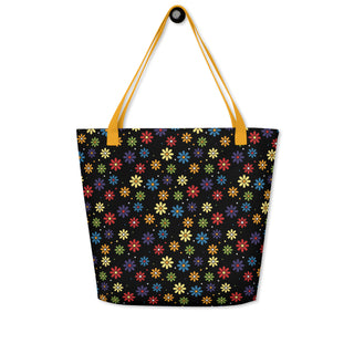 Large Floral Tote Bag 16"x20"