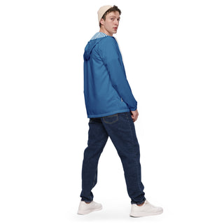 Windbreaker Blue Regular Unisex Fit Jacket