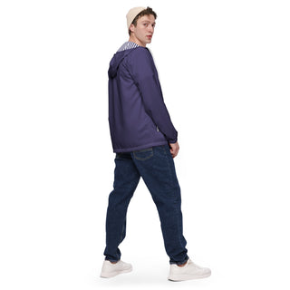 Windbreaker Purple Regular Unisex Fit Jacket