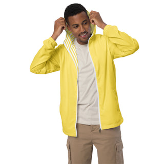 Windbreaker Yellow Regular Unisex Fit Jacket