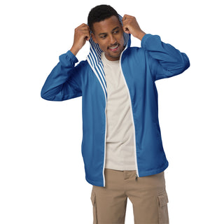 Windbreaker Blue Regular Unisex Fit Jacket