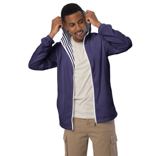 Windbreaker Purple Regular Unisex Fit Jacket