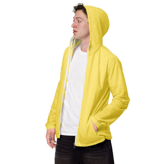 Windbreaker Yellow Regular Unisex Fit Jacket