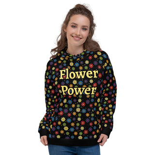 Sweatshirt Flower Power Eco Friendly Unisex Fit Shirt