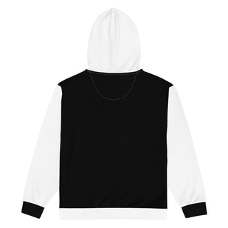 Hoodie Zip Up Eco-Friendly Unisex Fit Black White Jacket Sweatshirt Hoodie