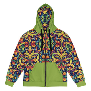 Hoodie Zip Up Eco-Friendly Unisex Fit Vibrant Designer Jacket Light Sweatshirt Hoodie Jacket