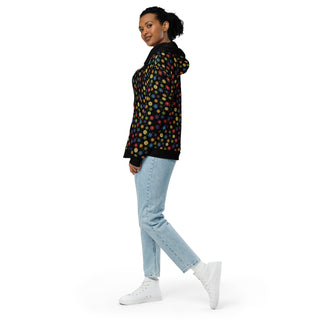 Hoodie Zip Up Eco-Friendly Unisex Fit Floral Jacket Sweatshirt Hoodie