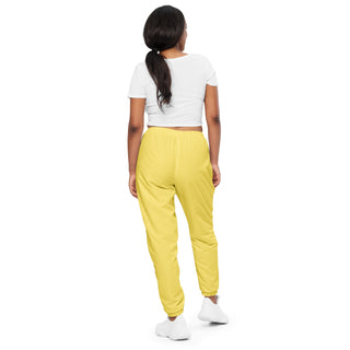 Track Pants Yellow Unisex Athletic Pants