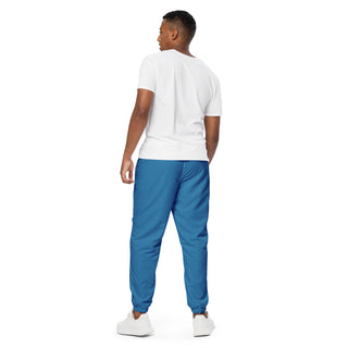 Track Pants Blue Unisex Athletic Pants