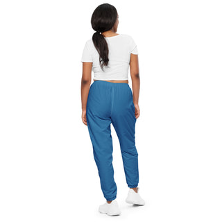 Track Pants Blue Unisex Athletic Pants