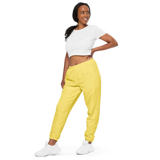 Track Pants Yellow Unisex Athletic Pants