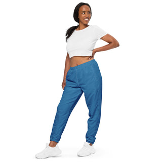 Track Pants Blue Unisex Athletic Pants