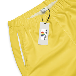 Track Pants Yellow Unisex Athletic Pants