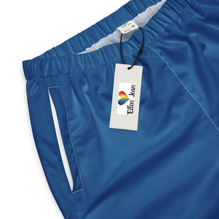 Track Pants Blue Unisex Athletic Pants