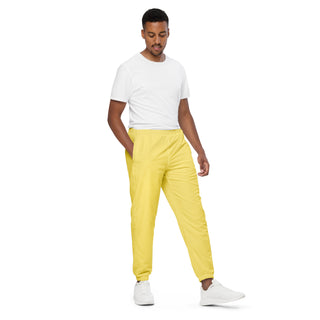 Track Pants Yellow Unisex Athletic Pants