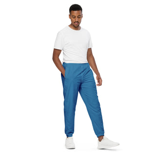 Track Pants Blue Unisex Athletic Pants