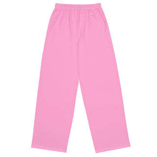 Pink Ribbon Loungewear Pants by Ellen Jean