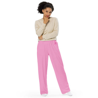 Pink Ribbon Loungewear Pants by Ellen Jean