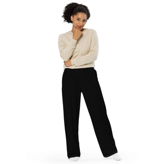 Pants Loungewear Solid Black Halloween Jersey Pajama Pants