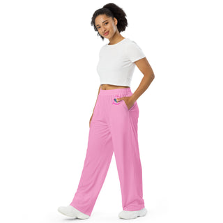 Pink Ribbon Loungewear Pants by Ellen Jean