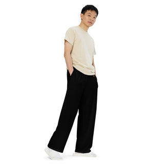 Pants Loungewear Solid Black Halloween Jersey Pajama Pants