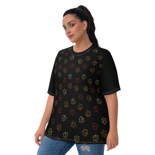 Womens Shirt Casual Short Sleeve Tees Black Fall Top