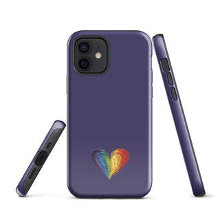 Purple Durable iPhone Case – Bold & Stylish Phone Cover by Ellen Jean