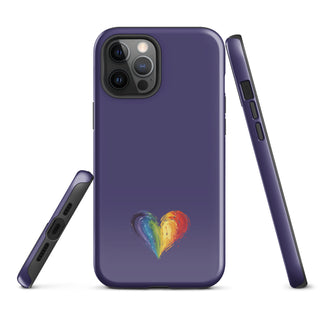 Purple Durable iPhone Case – Bold & Stylish Phone Cover by Ellen Jean