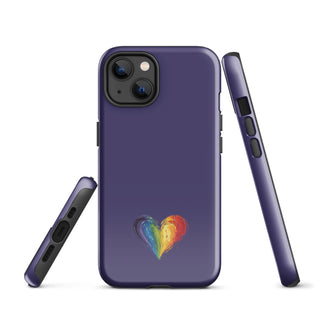 Purple Durable iPhone Case – Bold & Stylish Phone Cover by Ellen Jean