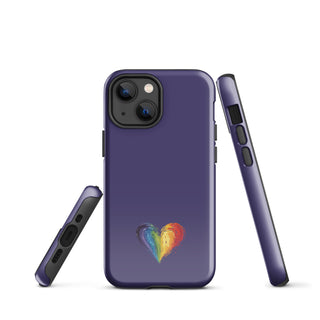 Purple Durable iPhone Case – Bold & Stylish Phone Cover by Ellen Jean