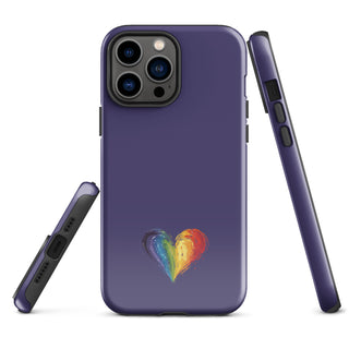 Purple Durable iPhone Case – Bold & Stylish Phone Cover by Ellen Jean