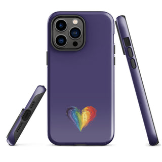 Purple Durable iPhone Case – Bold & Stylish Phone Cover by Ellen Jean