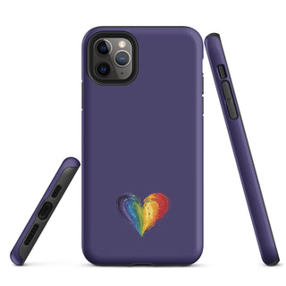 Purple Durable iPhone Case – Bold & Stylish Phone Cover by Ellen Jean