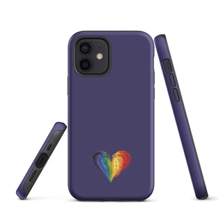 Purple Durable iPhone Case – Bold & Stylish Phone Cover by Ellen Jean