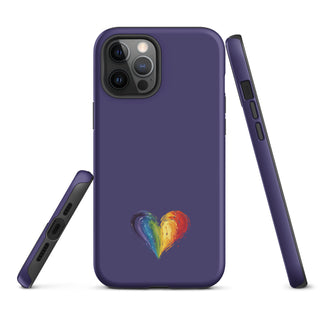 Purple Durable iPhone Case – Bold & Stylish Phone Cover by Ellen Jean