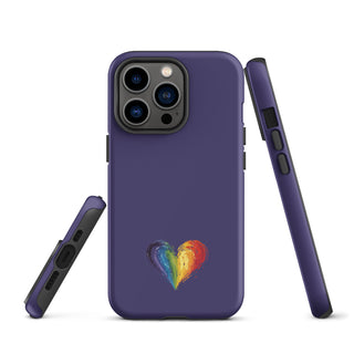 Purple Durable iPhone Case – Bold & Stylish Phone Cover by Ellen Jean