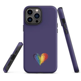 Purple Durable iPhone Case – Bold & Stylish Phone Cover by Ellen Jean