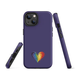 Purple Durable iPhone Case – Bold & Stylish Phone Cover by Ellen Jean