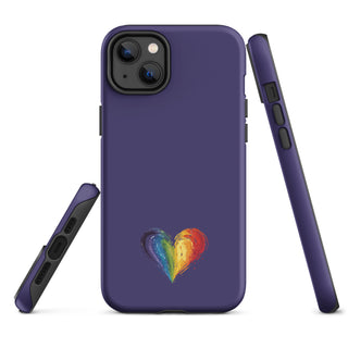 Purple Durable iPhone Case – Bold & Stylish Phone Cover by Ellen Jean