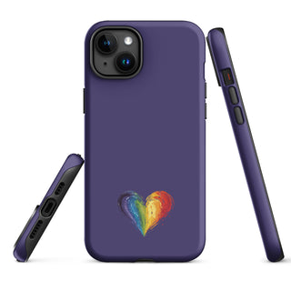 Purple Durable iPhone Case – Bold & Stylish Phone Cover by Ellen Jean