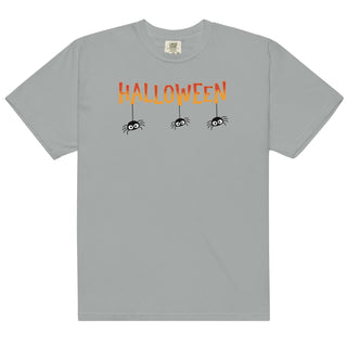 T-Shirt Short Sleeved Halloween Heavyweight Tee Cotton Unisex Fit Graphic T-Shirt