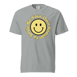 T-Shirt Short Sleeved Choose Your Own Happiness Heavyweight Tee Cotton Unisex Fit Graphic T-Shirt